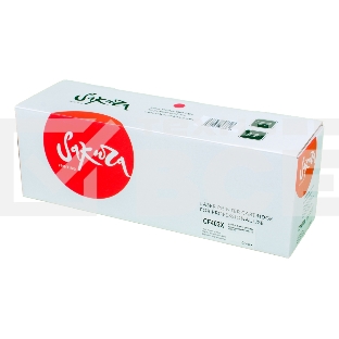 Картридж лазерный Sakura CF403X для HP Color LaserJet Pro M252n/M252dn/MFP277dw/277n, пурпурный, 2300 к.