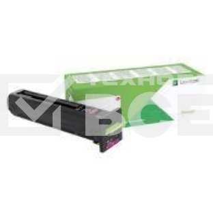 Картридж Lexmark с тонером пурпурного цвета сверхвысокой емкости для организаций (22 000) (22) CS820