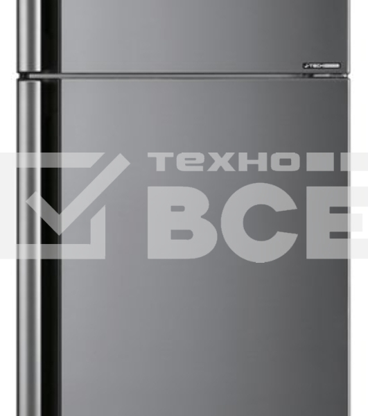 Холодильник Sharp SJ-XE59PMSL серебристый двухкамерный 430/148 л морозилка сверху
