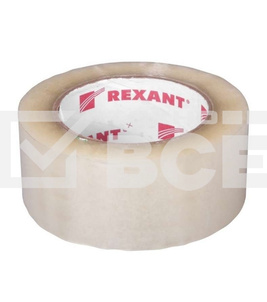 Скотч упаковочный 48ммx150м 50мкм прозр. Rexant 09-4204