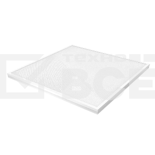 Св-к светодиодный GAUSS 842123236 IP20 595*595*19мм 36W 2900lm 4000K офисный призм. рассеиватель 1/4