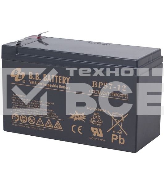 Батарея B.B.Battery BPS 7-12 (12V 7Ah)