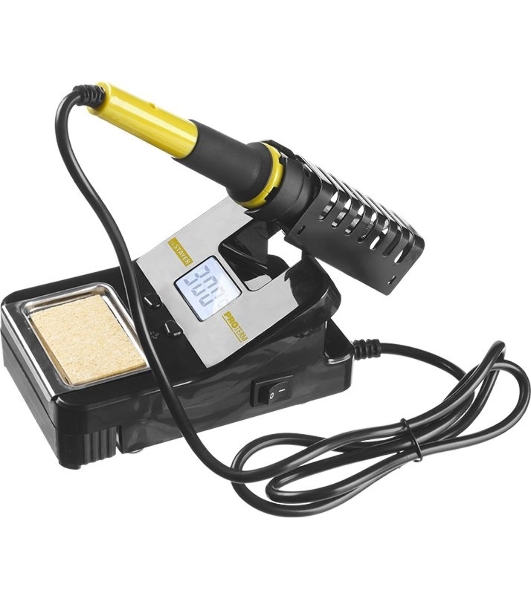 Паяльная станция STAYER 55370 profi цифровая с жк дисплеем диапазон 160-520°c шаг 10°c 48Вт