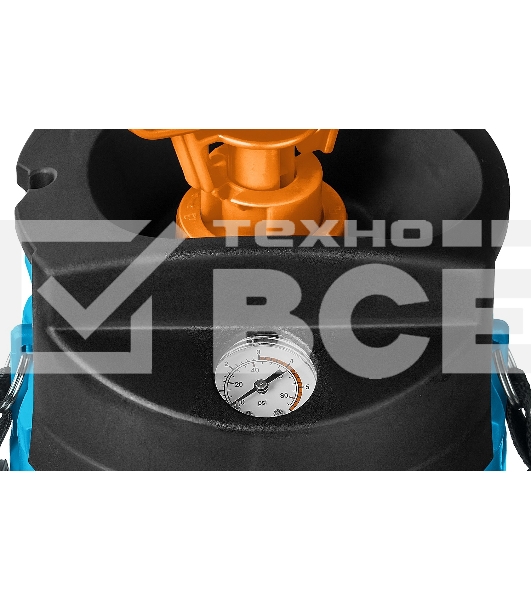 Опрыскиватель GRINDA PT-8 8 л, переносной, с широкой горловиной и упорами для ног