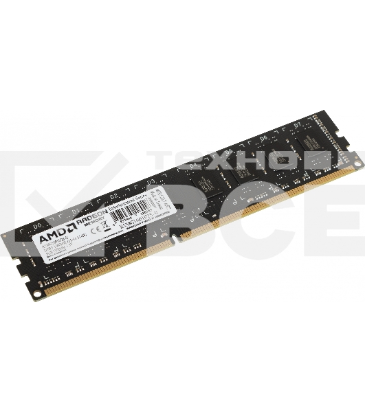 Оперативная память AMD Radeon R5, DDR3, 8GB (1x8GB), 1600MHz, CL11