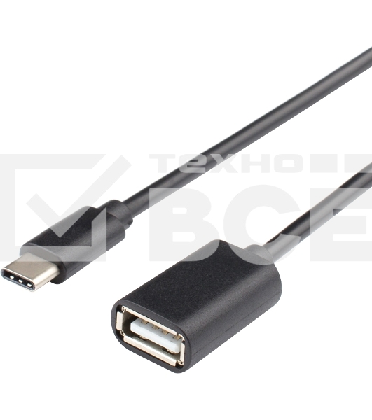 Кабель USB-C TO USB OTG 0.1M AT4716 ATCOM