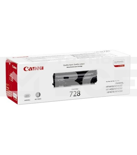 Картридж лазерный Canon 728 черный (2100 стр.) для CANON MF4410/4430/4450/4550/4570/4580