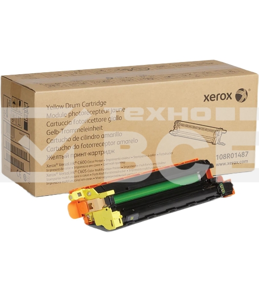 Барабан XEROX 108R01487 желтый,yellow (40000 стр)для VersaLink C600/C605(Channels)