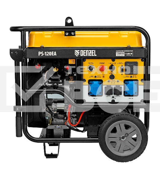 Электрогенератор бензиновый Denzel PS-120EA, 12 кВт, 110 дБ, 276 кг