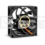 Вентилятор для корпуса ExeGate ExtraPower EP07015S3P черный, 70 мм, 3000 об/мин, 27 дБ, 3 pin, фото 1