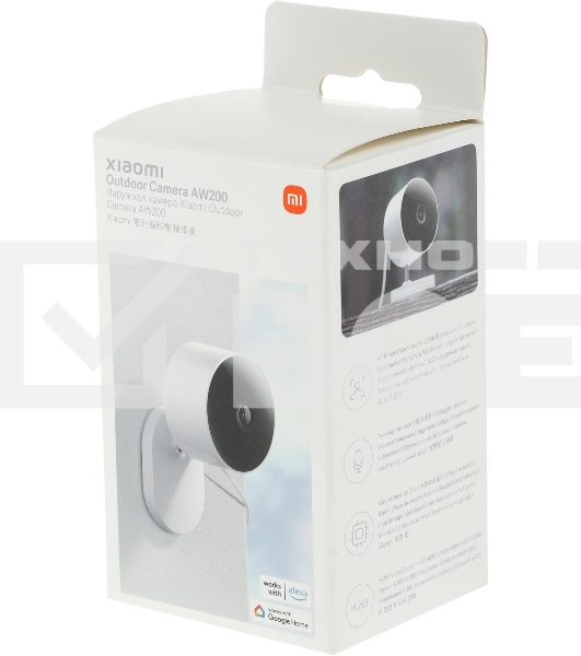 Камера IP Xiaomi Outdoor Camera AW200 white (3 Mп, 2304 х1296 , 101,7°, Wi-Fi, IP66) (BHR6398GL)