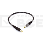 Кабель DC 5.5x2.5 18 AWG папа-папа 0,3 м с прямым штекером, фото2