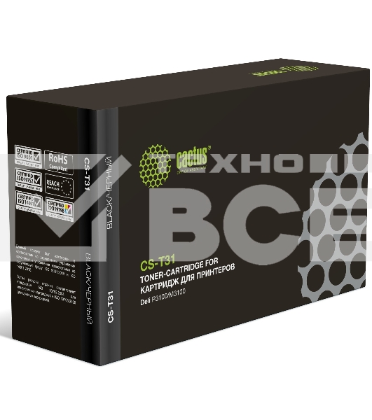 Картридж лазерный Cactus T31 CS-T31 черный (3500стр.) для Deli P3100/M3100