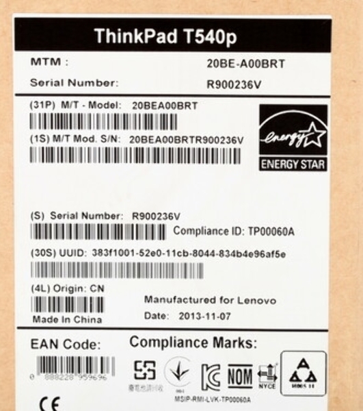 Петли для ноутбука Lenovo ThinkPad L540
