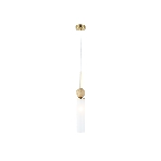 Светильник Ambrella light LH53256 BS/FR латунь/белый матовый E14 max 40W D80*470, фото8