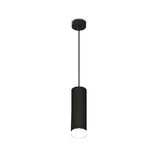 Светильник Ambrella Light XP8192010SBK/FR/CL черный песок/белый матовый/прозрачный GX53 (A2333, C8192, N8399)