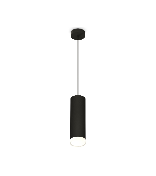 Светильник Ambrella Light XP8192010SBK/FR/CL черный песок/белый матовый/прозрачный GX53 (A2333, C8192, N8399)