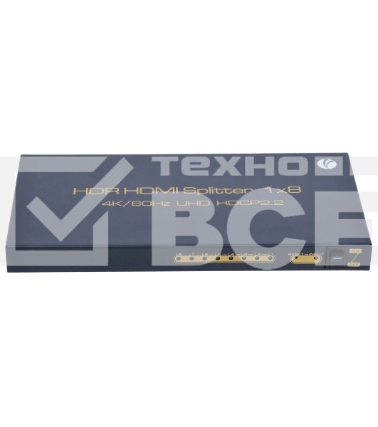Разветвитель HDMI Spliitter 1=>8  2.0v, VCOM <DD428>