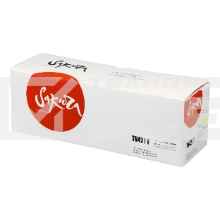 Картридж Sakura TN421Y для Brother HL-8260DCW, DCP-8410, MFC-8690, желтый, 1 800к.