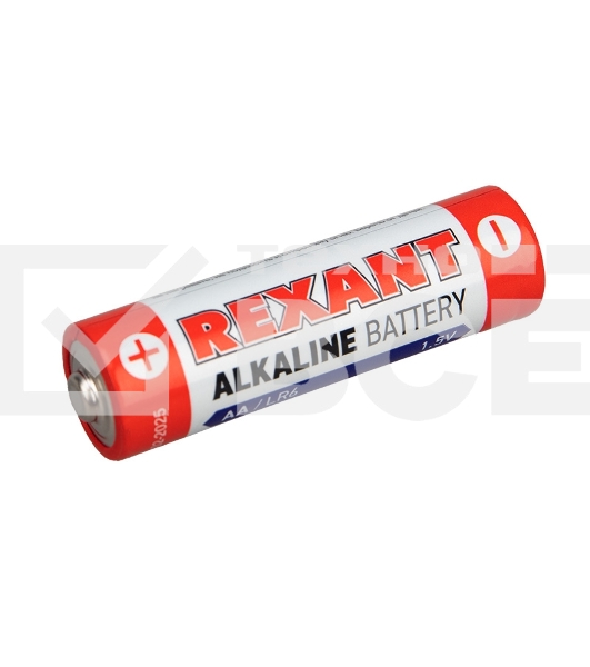 Алкалиновая батарейка AA/LR6 1,5 V Rexant