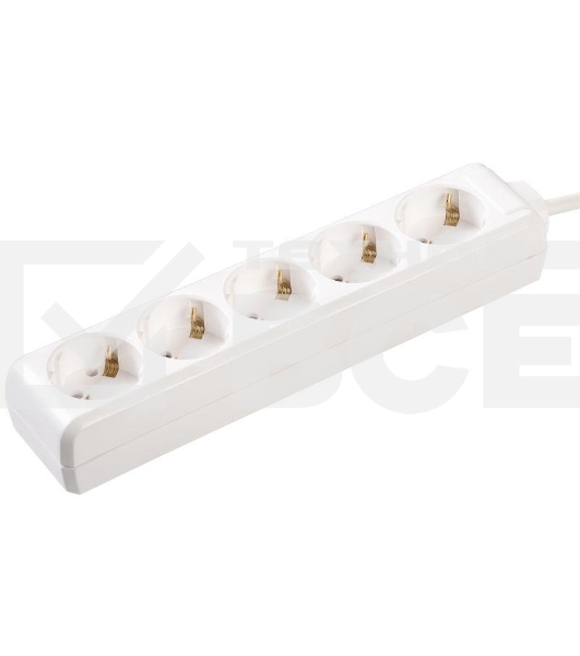 Удлинитель 5х5м с заземл. 16А IP20 У05 2P+PE ИЭК WYP10-16-05-05-Z-N