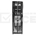Шкаф серверныйЦМО! ПРОФ напольный 42U (800x1200) дверь перфорированная 2 шт., цвет черный, в сборе (ШТК-СП-42.8.12-44АА-9005), фото 1