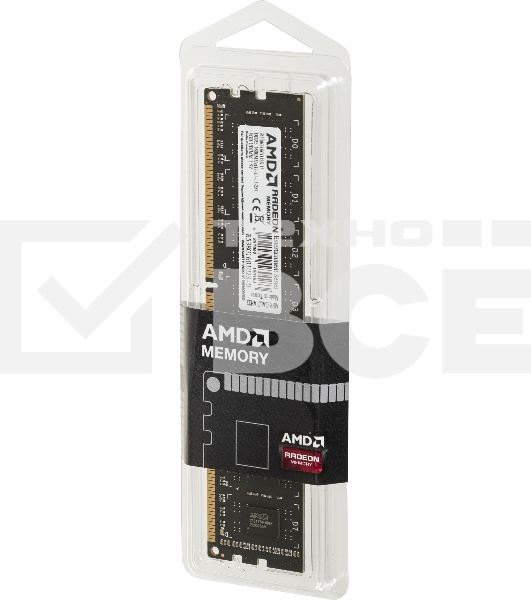 Оперативная память AMD Radeon R5, DDR3, 8GB (1x8GB), 1600MHz, CL11