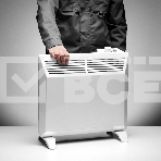Конвектор Denzel XCE-1000 белый, 1000 Вт, 15 м2, термостат, фото20