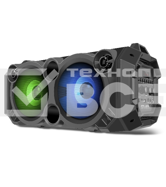 Колонка портативная Sven PS-550 черный 36W 2.0 BT/3.5Jack/USB 10м 2000mAh