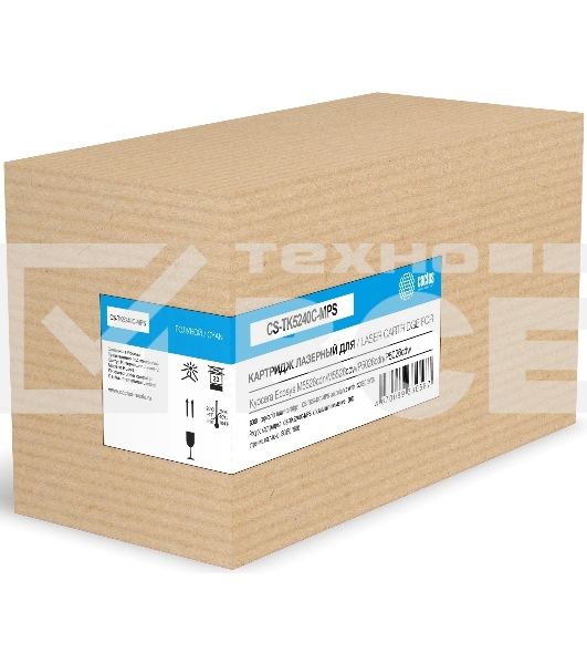 Картридж лазерный Cactus CS-TK5240C-MPS (TK-5240C) голубой (6000 стр.) для Kyocera Ecosys M5526cdn/M5526cdw/P5026cdn/P5026cdw