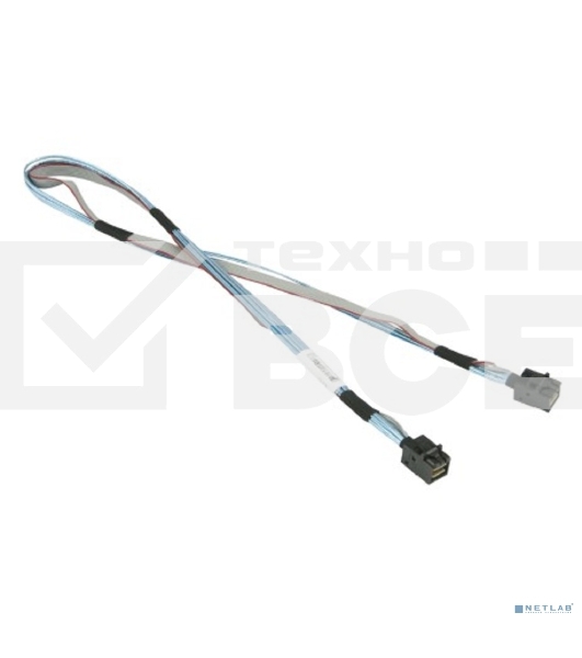 Supermicro CBL-SAST-0593 Internal Mini-SAS HD to Mini-SAS HD 60cm,30AWG,12Gb/s 