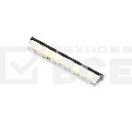 Разъем FPC  Half Coverage Top Contact 1.0K-BS-30PWB 30 pin высота 2мм шаг 1мм, фото 1