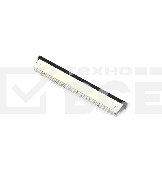 Разъем FPC  Half Coverage Top Contact 1.0K-BS-30PWB 30 pin высота 2мм шаг 1мм