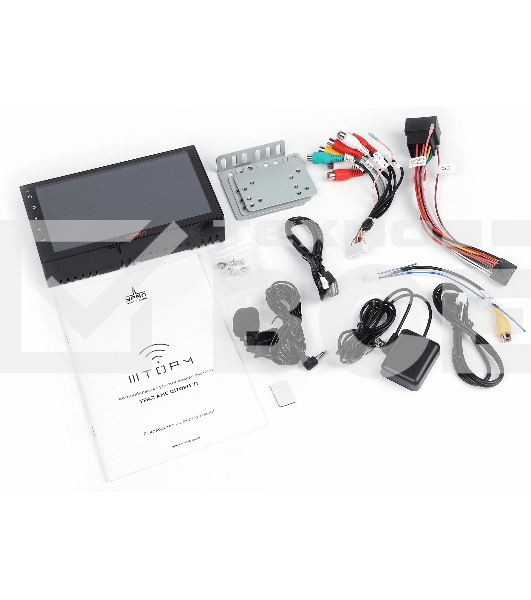 Автомагнитола Ural АМС ШТОРМ 71, 2DIN 4x50Вт 2000Mb Android 12 WiFi 2.5