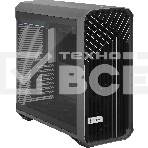 Компьютерный корпус Fractal Design Torrent Gray TG Light Tint / E-ATX, TG, 2x3.5, 4x2.5, 7xPCI, 1xUSB-C, 2xUSB3.0 / 2x180mm, 3x140mm fans inc. / FD-C-TOR1A-02, фото6