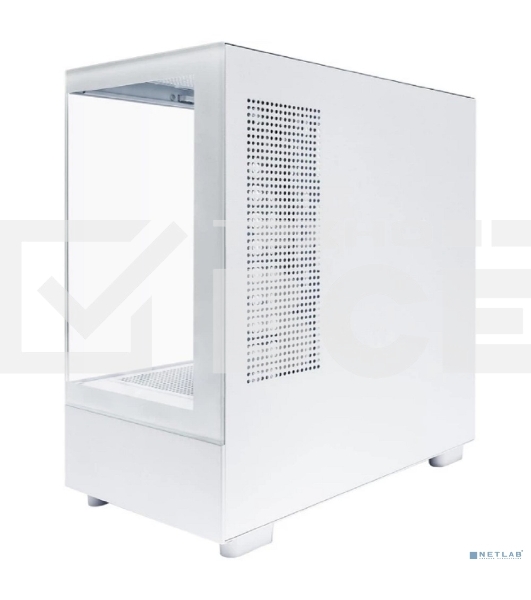 Корпус 1STPLAYER MIKU Mi5 ARGB White / mATX / 3x120mm ARGB fans / Mi5-WH-2FC7R-W-1FC7-W