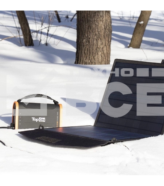 Универсальный внешний аккумулятор TopON TOP-X100 96000mAh USB-C PD3.0 60W,USB1 QC3.0,USB2 12W,2 авторозетки 180W,фонарь, защита от пыли и брызг.Черный