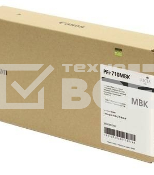 Картридж струйный Canon PFI-710 MBK 2353C001 черный матовый (700мл) для Canon TX-2000/TX-3000/TX-4000