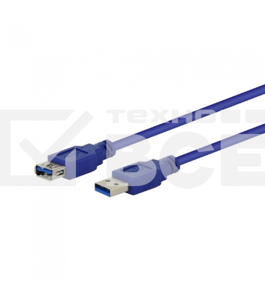 Кабель Gembird PRO CCP-USB3-AMAF-10, USB 3.0 кабель удлинительный 3.0м AM/AF позол. контакты, пакет