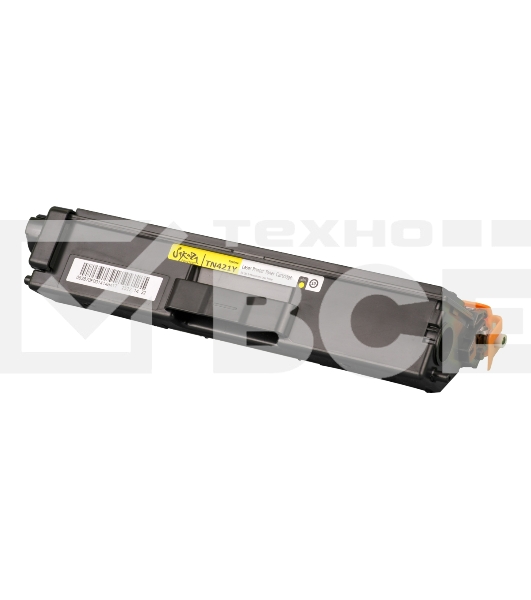 Картридж Sakura TN421Y для Brother HL-8260DCW, DCP-8410, MFC-8690, желтый, 1 800к.