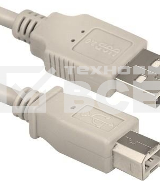 Кабель Defender USB04-06p.bag  Кабель USB 2.0  для соед. 1.8м AM/BM, пакет