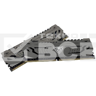 Оперативная память Patriot Viper Steel, DDR4, 32GB (2x16 GB), 3200 MHz, CL16, DIMM, радиатор, чёрный