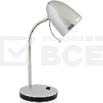 Светильник настольный, Camelion KD-308 C03 серебро (230V 40W E27), фото 1