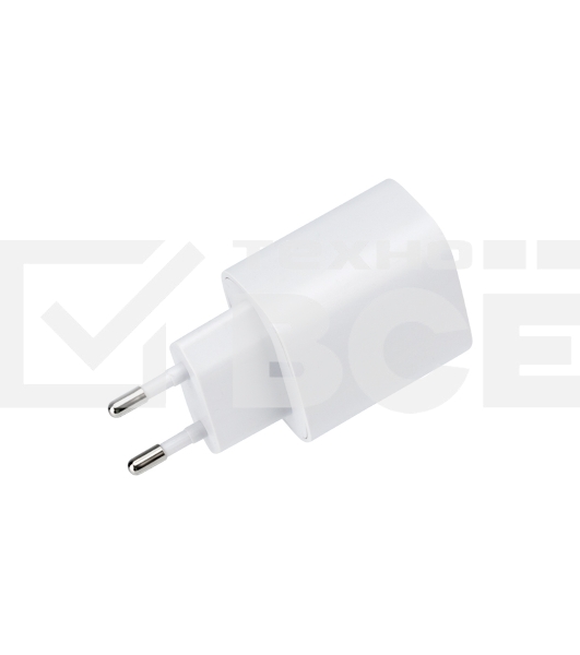 Сетевое зарядное устройство Rexant USB + Type-C, 5V, 2.4 A, белое