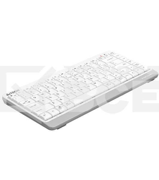 Клавиатура A4Tech Fstyler FBK11 беспроводная USB, Bluetooth/Радиоканал, белый/серый