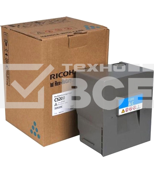 Картридж лазерный тип C5200 Pro голубой C5200S/C5210S 828429