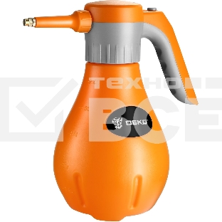 Опрыскиватель Deko DKSP14 аккум. 2л оранжевый/серый (065-0952)