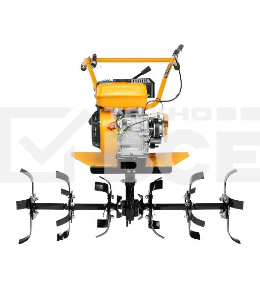Мотоблок DPT-270S, 7 л.с., ремен.сцеп, фрез 3х4, ШОМ, передачи 2В/1Н  Denzel