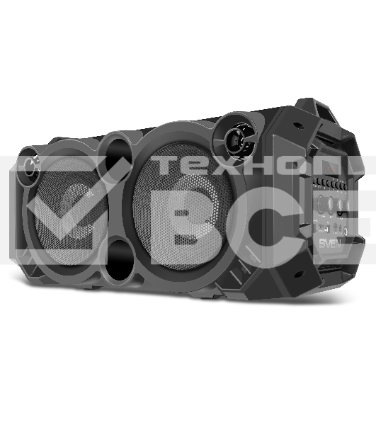 Колонка портативная Sven PS-550 черный 36W 2.0 BT/3.5Jack/USB 10м 2000mAh