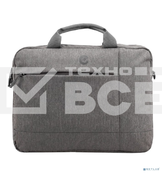Сумка Continent  CC-211 Grey (полиэстр, серый  15,6'')